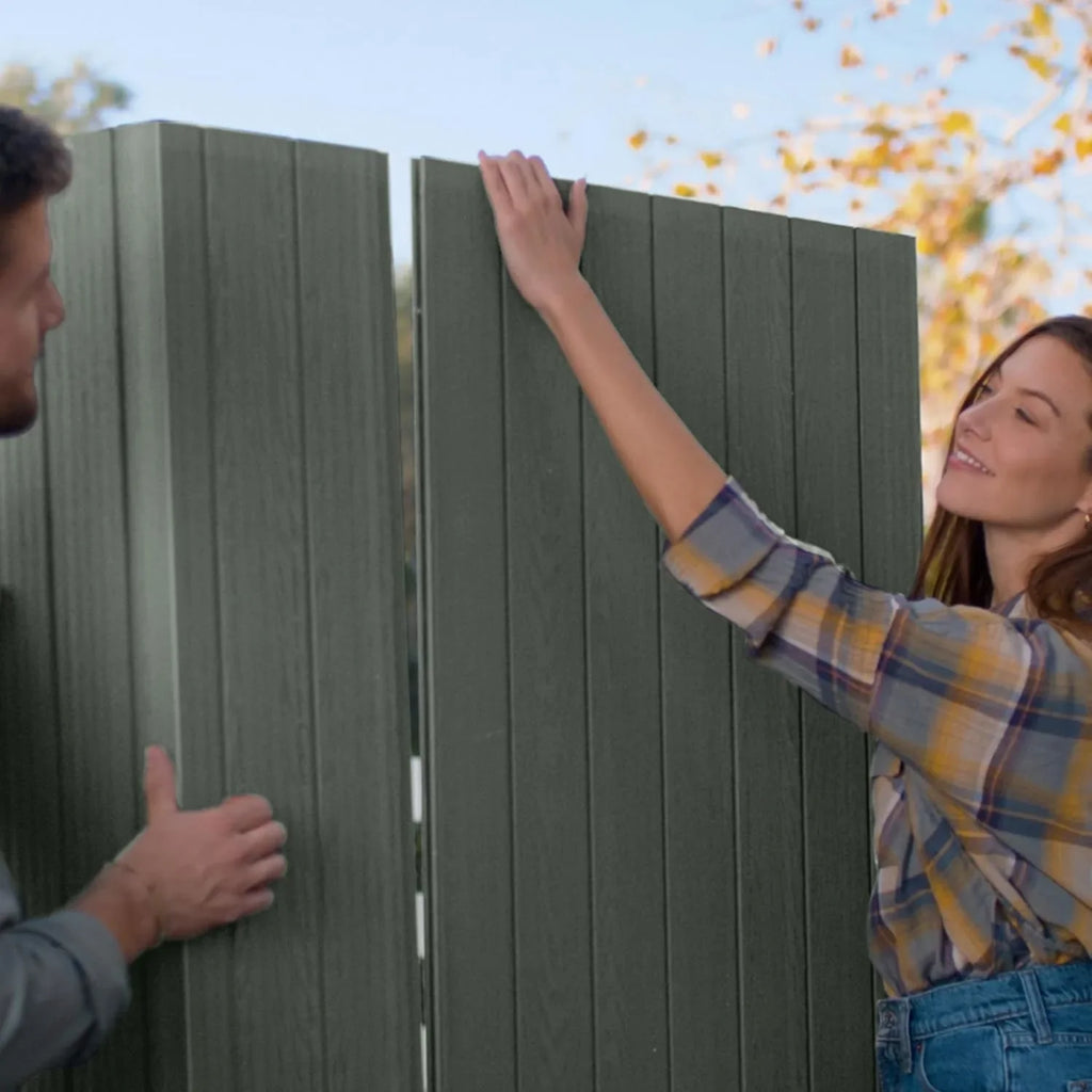 6×8 Darwin Heavy Duty Plastic Garden Shed – Green